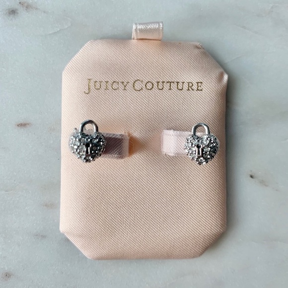 Y2K Juicy Couture - Stud Heart Earrings - never worn - Picture 5 of 7